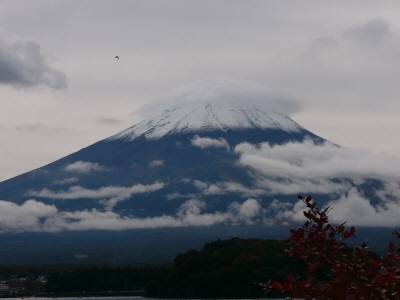 富士山と雲