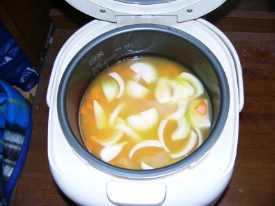 炊く前
